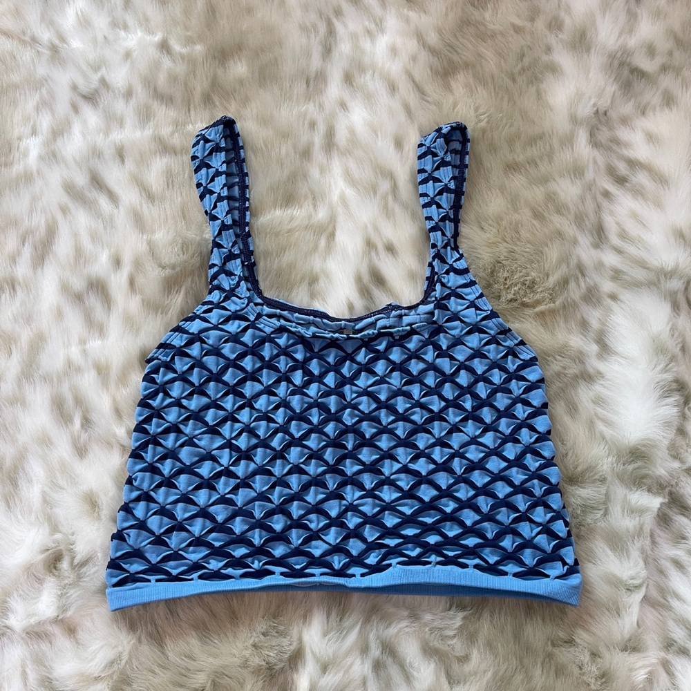 Anthropologie The Hannah Seamless Textured Tank Top - Picture 6 of 10